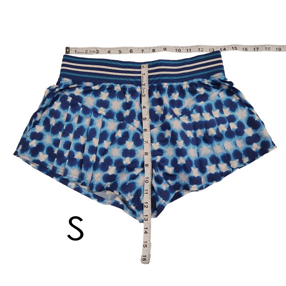 FP Movement Women's Top Seed Blue Combo Shorts - Picture 5 of 6